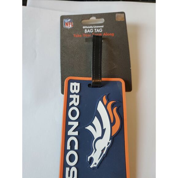 Denver Broncos Luggage/Bag Tag - Picture 2 of 5